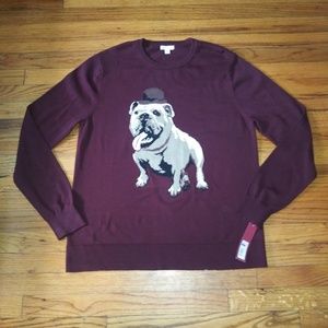 Merona English pit bull  sweatshirt